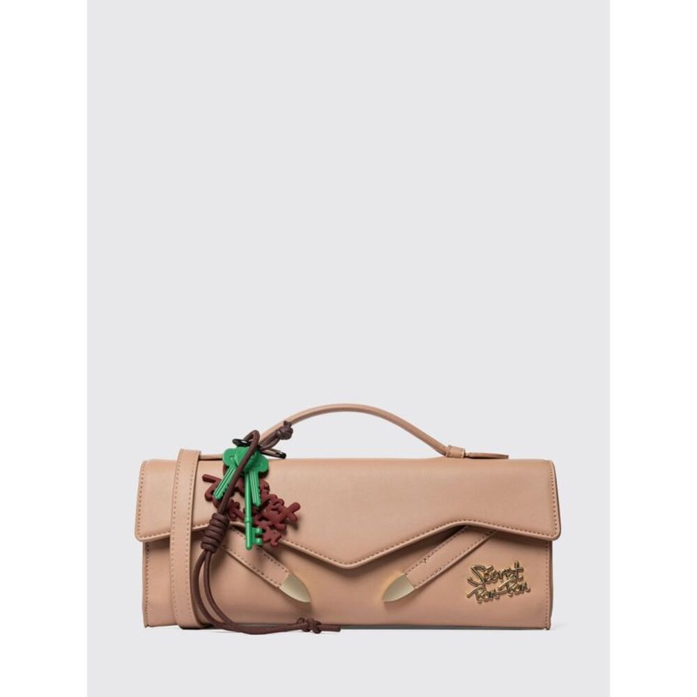 Secret Pon-Pon Clutch Woman Leather